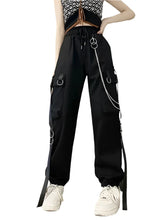 Y2k Pocket Chain Patchwork Pant